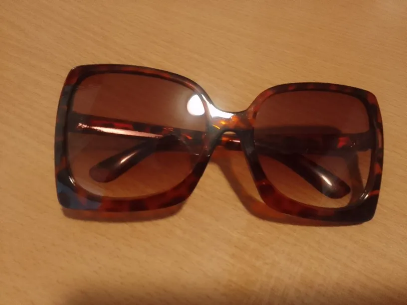 Big Frame Oversized Sunglasses Women Designer UV400 photo review