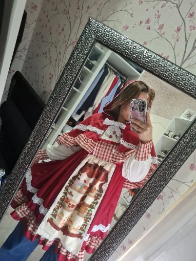 Crimson Hood Berry Bear OP Set photo review