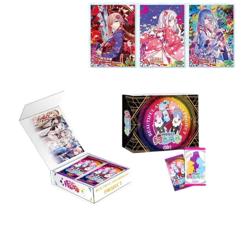 

Goddess Story Wanjie Girl Flash Card Animation Character Series Board Game PTR Card Game Toy Role-Playing Christmas Gift