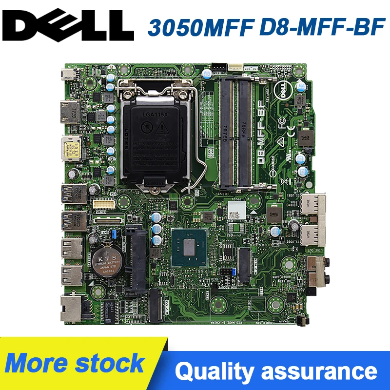 Motherboard 1151 Para Dell Optiplex 3050M D8 MFF BF 0JP3NX LGA1151Motherboard DDR4 CN: 0JP3NX JP3NX