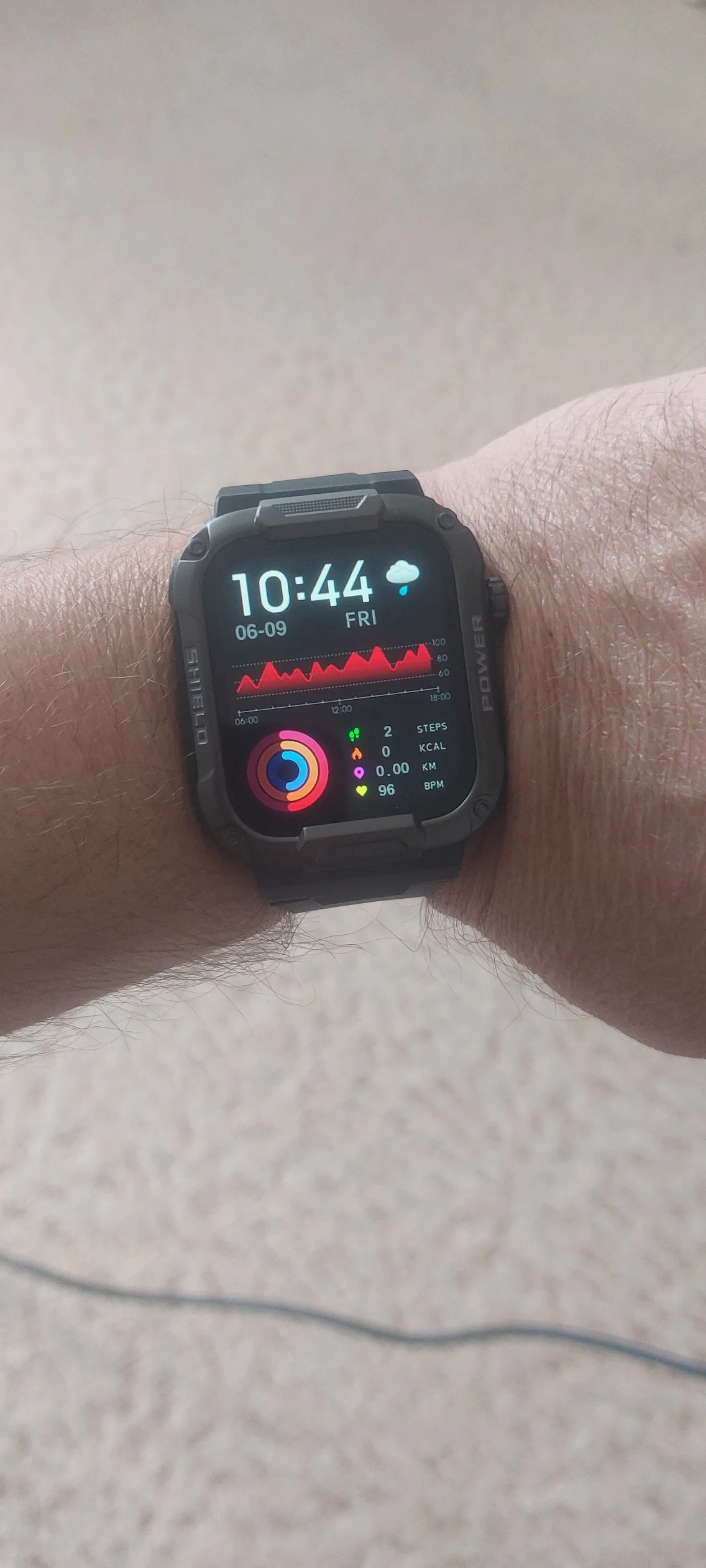 Män Smart Watch Military Healthy Monitor AI Voice Bluetooth Call Fitness Vattentät Sport Smartwatch photo review