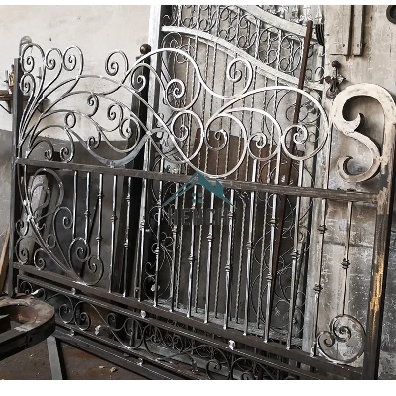 Garden Sliding Driveway Wrought Iron Gate Design China Manufacturers Suppliers 3