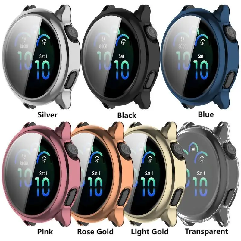 Garmin Vivoactive 6 스마트 시계 스트랩 커버 용 새 소프트 TPU 케이스 Garmin Vivoactive6 쉘 액세서리 용 보호 범퍼