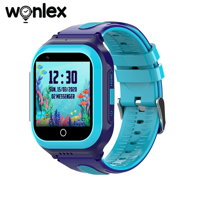 Wonlex-relojes escolares para niños, Monitor de SOS con GPS, 4G, videollamadas, KT24S, cámara de fotos, impermeable, IP67 _ - AliExpress Mobile