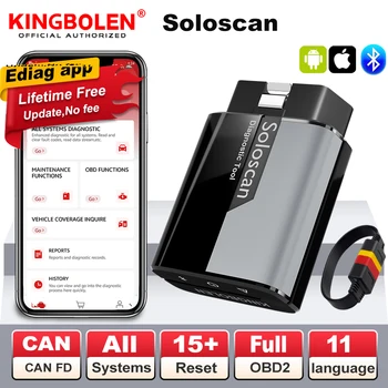 Kingbolen Soloscan 2026: Scanner Bidirezionale con Reset Completo, Diagnostica di Sistema Completa, Codifica ECU e Aggiornamenti Gratuiti a Vita
