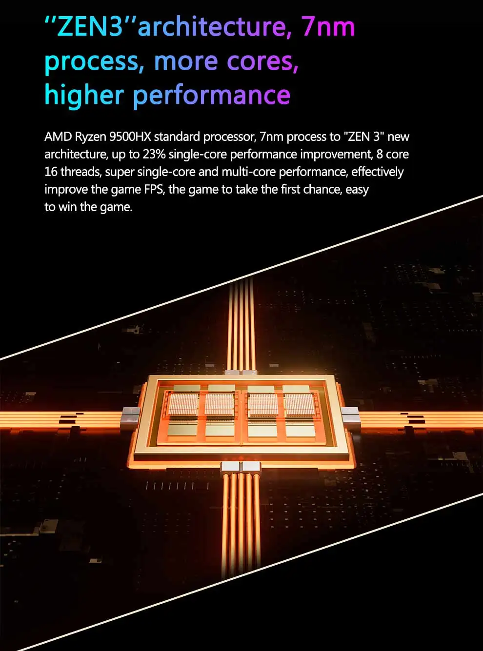 AMD Ryzen 9 Gaming Mini PC with 5900HX, DDR4, M.2 NVMe, SATA, Radeon Graphics, Windows 11 - Micro Gamer Desktop Computer for 4K HD, DP, and WiFi 6. Description Image.This Product Can Be Found With The Tag Names Barebone Mini PC, Computer Office, Mini tree amd micro pc gaming computer