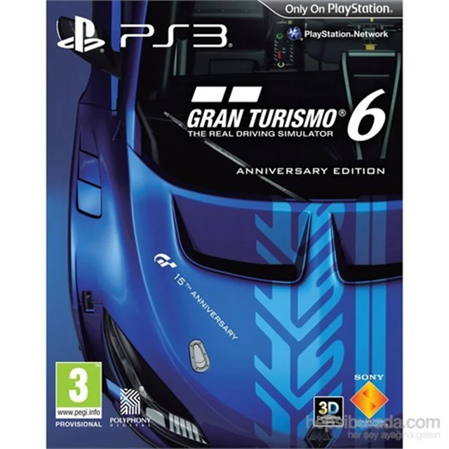kompliceret desinfektionsmiddel snigmord Gran Turismo 6 PS3 PlayStation 3 Video Game PS4 PS5 Sony Console 3 4 5 X