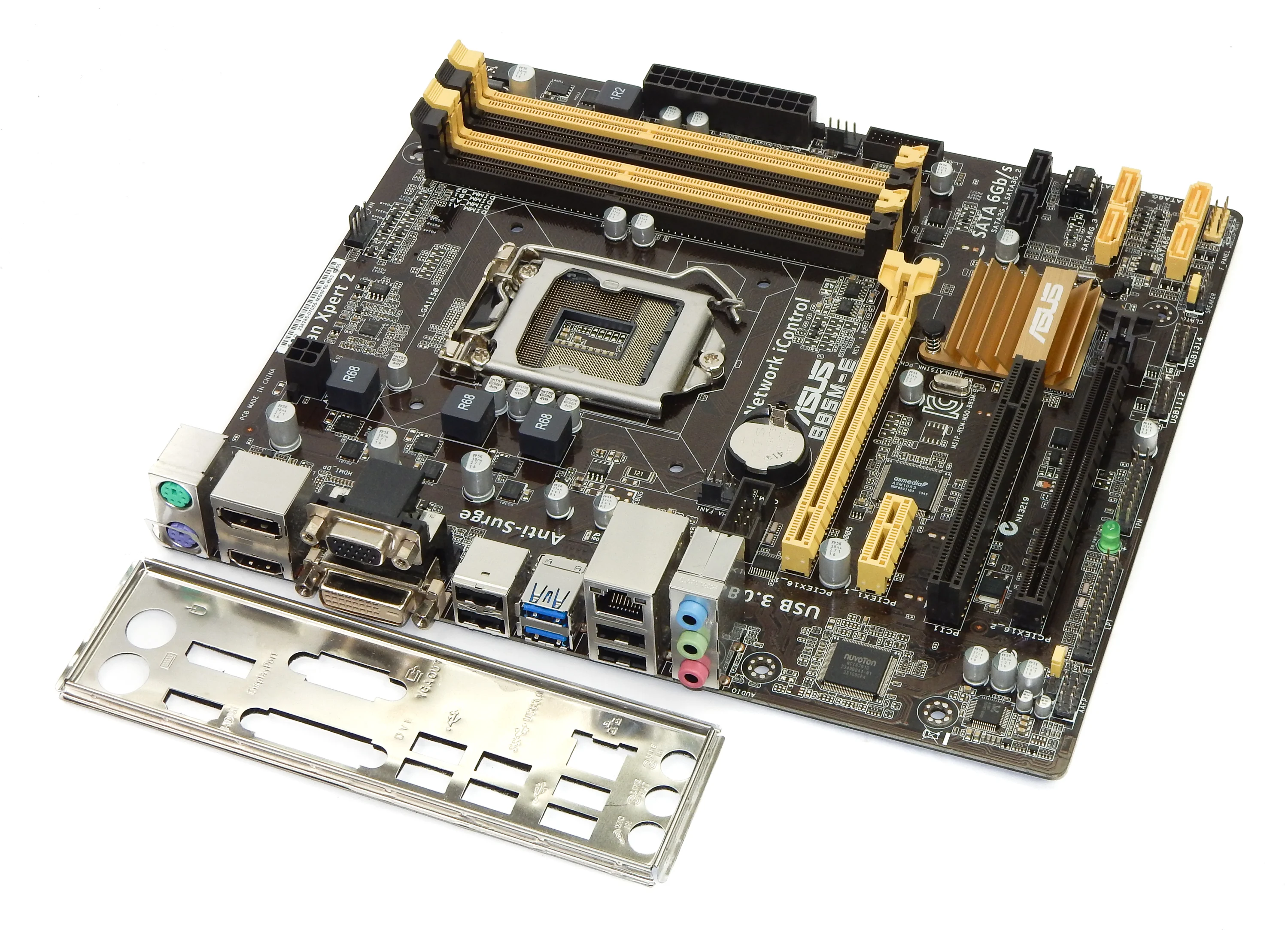 Placa base para asus,sataus B85M-E b85,lga 1150,i7,i5,i3,ddr3,32g ...