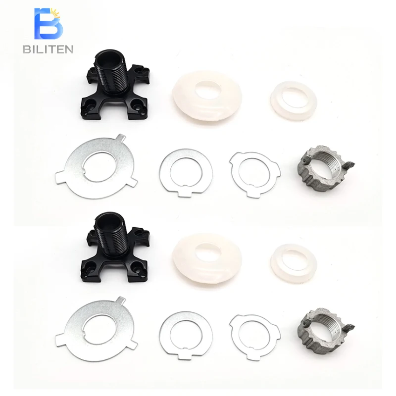 Car Headlight modification bracket H4 H7 H11 buckle accessories package Eight Holes