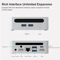 2025 Mini PC AMD Ryzen 7 7730U 9 5900HX Mini Computer with AMD Radeon Graphics Dual 4K Display/ 4*USB/Type-C Home/Office/Gaming 2