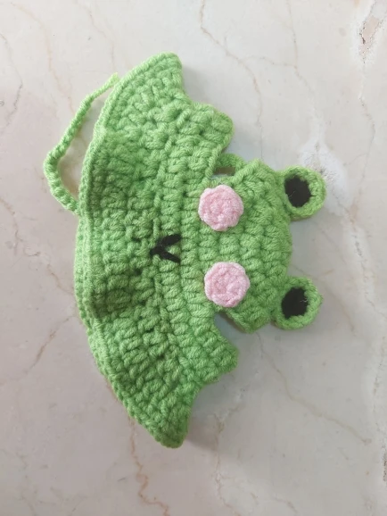 Paw-ty Perfect Knitted Pet Hat: Adjustable & Adorable photo review