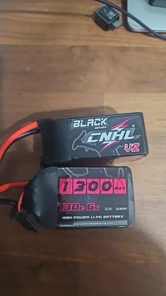 2PCS CNHL 6S 22.2V Lipo Battery 1300mah 1500mah 130C with XT60 Plug For Quadcopter Drone Airplane RC FPV Helicopter Hobby photo review