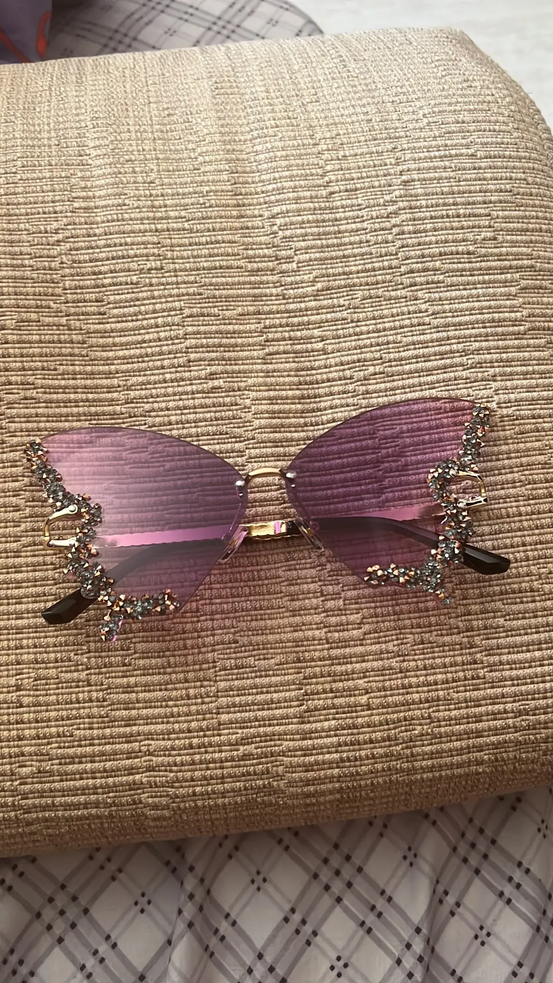 Diamond Butterfly Sunglasses