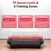 Vibration Plate Fitness Platform Full Body Shaker Exercise Machine for Weight Loss Fat Burning Power Waver Workout for Women Men 5