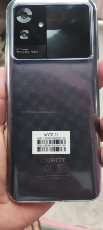 [World Premiere]Cubot Note 21 Smartphone 12GB+128GB 6.56"HD+Screen 90Hz Refresh Rate 5200mAh 50MP Rear Camera Smart Mobile Phone