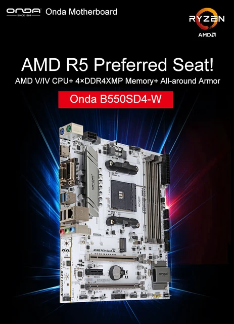 B550 AM4 mini-itx Motherboard B550SD4-ITX for AMD Ryzen 3000/5000 series  processors DDR4 Dual Channel - AliExpress