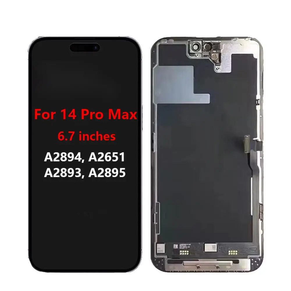 For iPhone 14 Pro Max 14Pro 14 Plus LCD Dispaly 3D Touch True Tone