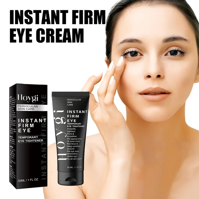 Instant Firm Eye Cream Periocular Skin Care Fade Fine Lines Bags Black Rim Moisturizing 30ml Temporary Eye Tightener 6