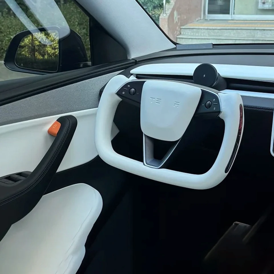 350mmヨークハンドル モデル3 ハイランド YOKE テスラ モデル3 ハイ