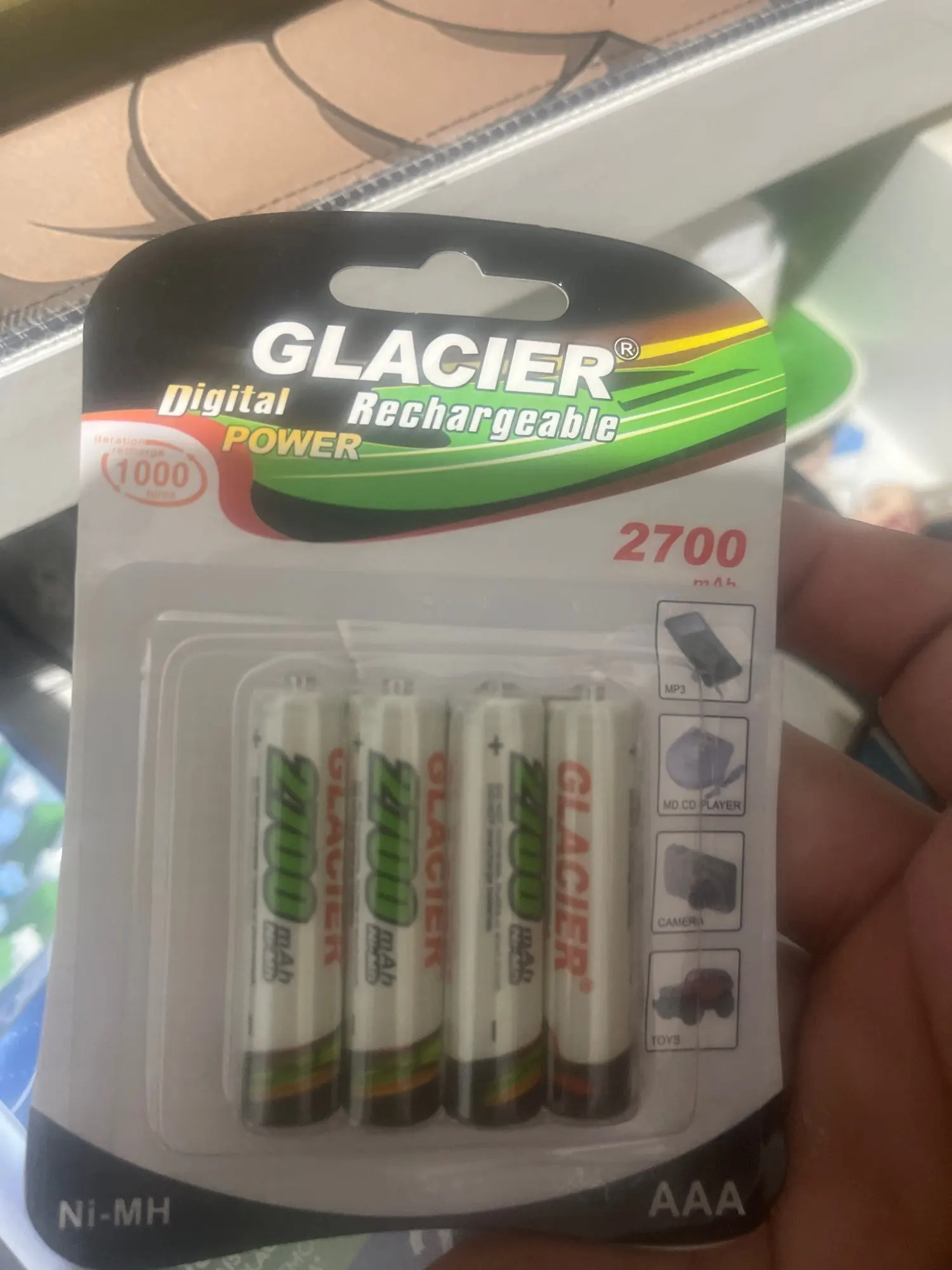 4 Pilhas Recarregável AAA 2700 No Blister Ideal Para Varios Aparelho recarregavel photo review