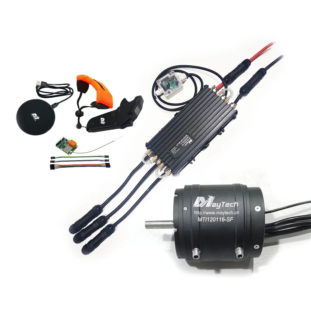 

Maytech Electric Surfboard Marine Boat Kit 120116 200KV Motor + 500A ESC + 1905WF Remote For Electric Jetboard