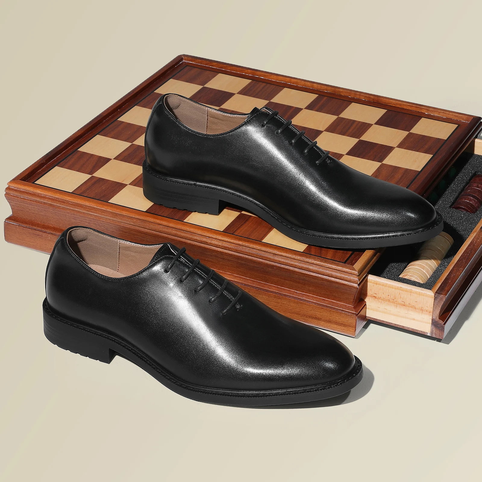 Di Mengbao. Business casual leather shoes The piece that completes your look ? 100% leather | Elegant  main image 2