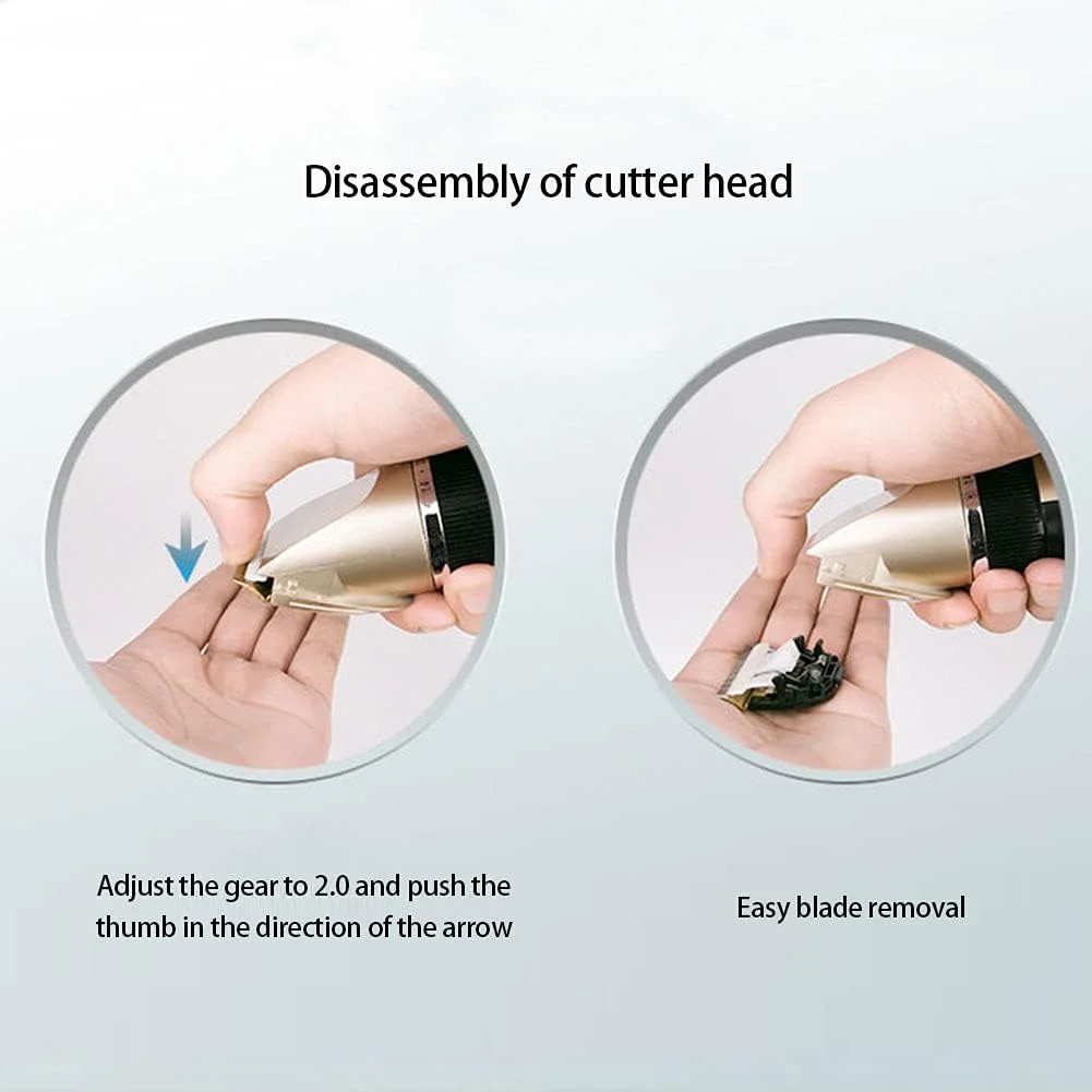 Dog Clipper Electric Pet Shaver Hair Trimmer Tool Rechargeable Cat Dog Groom Clipper With 4 Restriction Brush For Small Animal pet grooming clipper