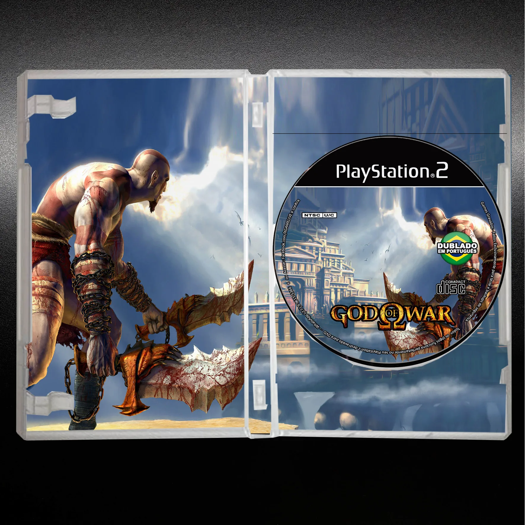 GTA San Andreas Dublado PTBR Game Repro Play 2 DVD Patch