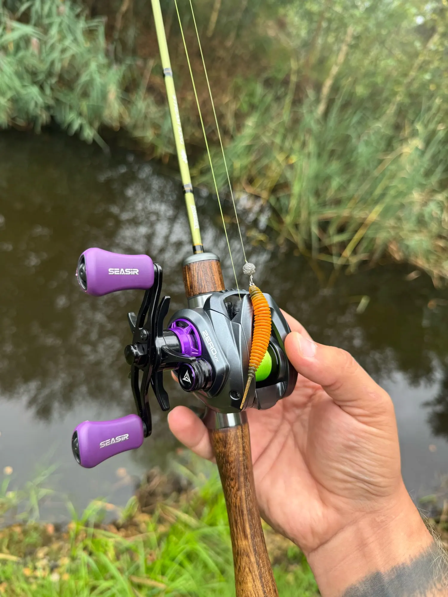 Seasir ZERO-VX 133g BFS Baitcasting Fishing Reel Ultralight 7.6:1