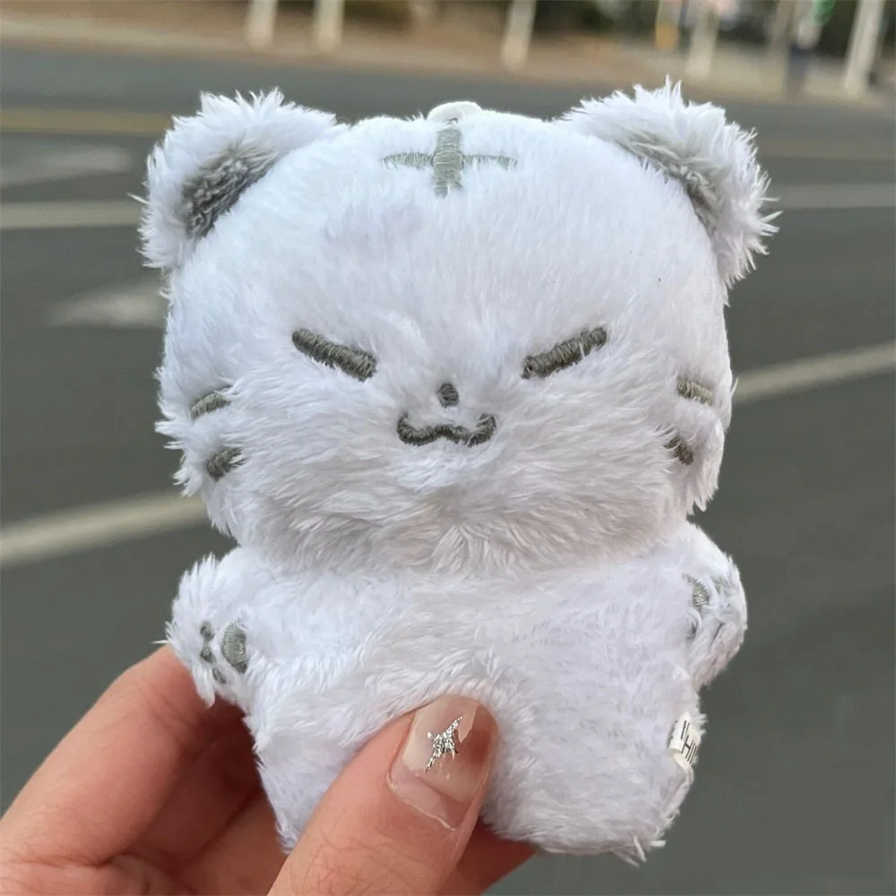 Kpop Hoshi Cartoon Animal Stuffed Doll 11CM Cute Baby Tiger Plush Doll Keychain Backpack Pendant Kids Fans Collection Gifts 2