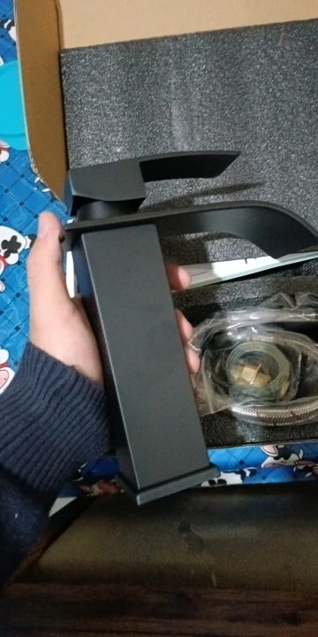 Robinet de salle de bain noir photo review