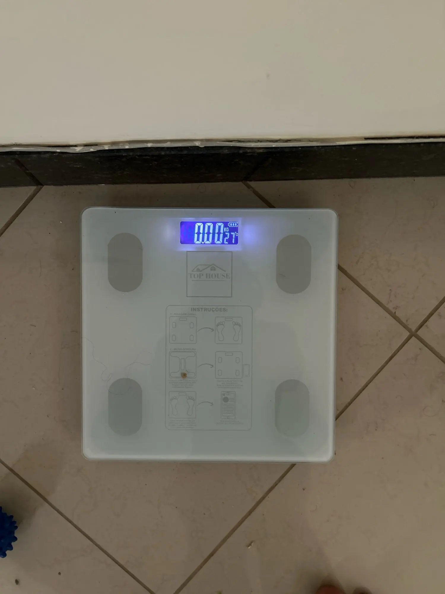 Balança Corporal Bioimpedância Profissional Bluetooth - Neverdie Store photo review