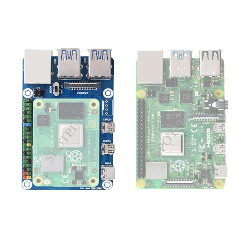 Raspberry pi Compute Module io Board Adaptador de Expansão Compatível com Raspberry pi 4b Tamanho Cm4 para Pi4 - Imagem 4