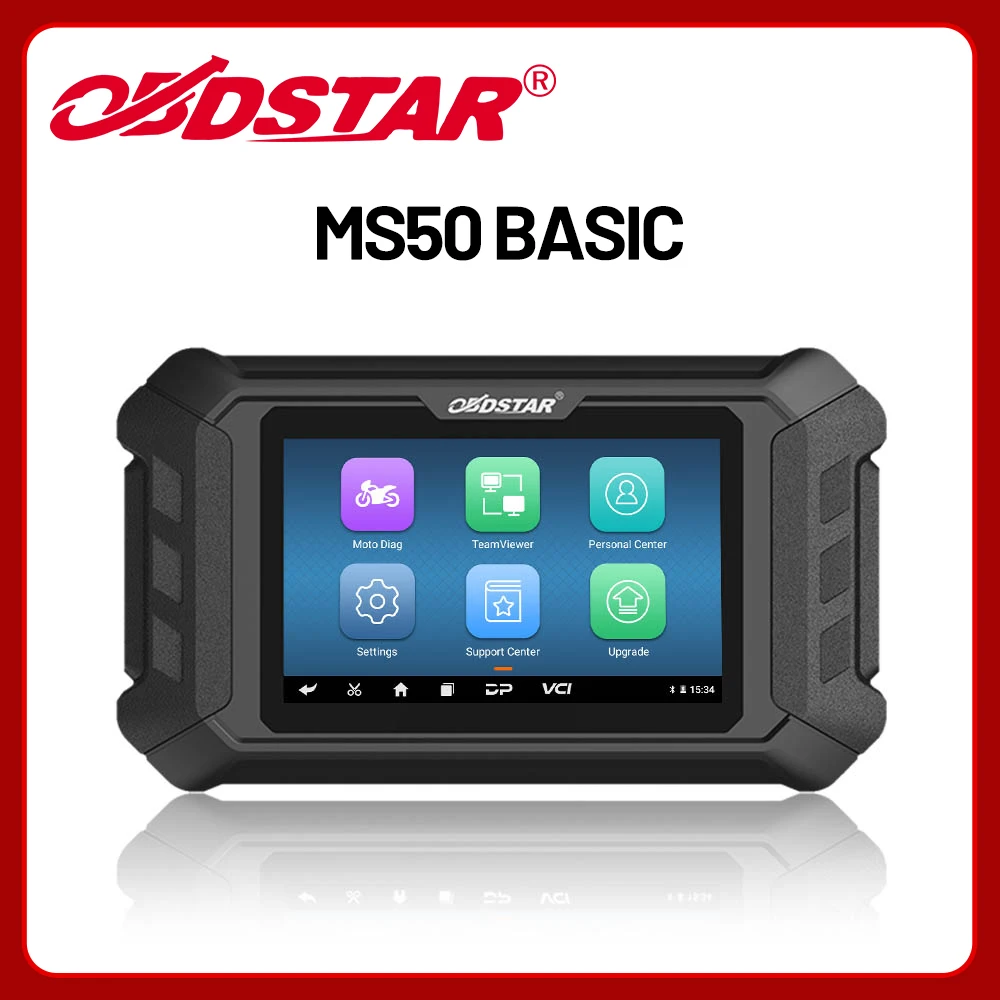 

OBDSTAR MS50 BASIC Motorcycle Diagnostic Equipment Key Programming Coding