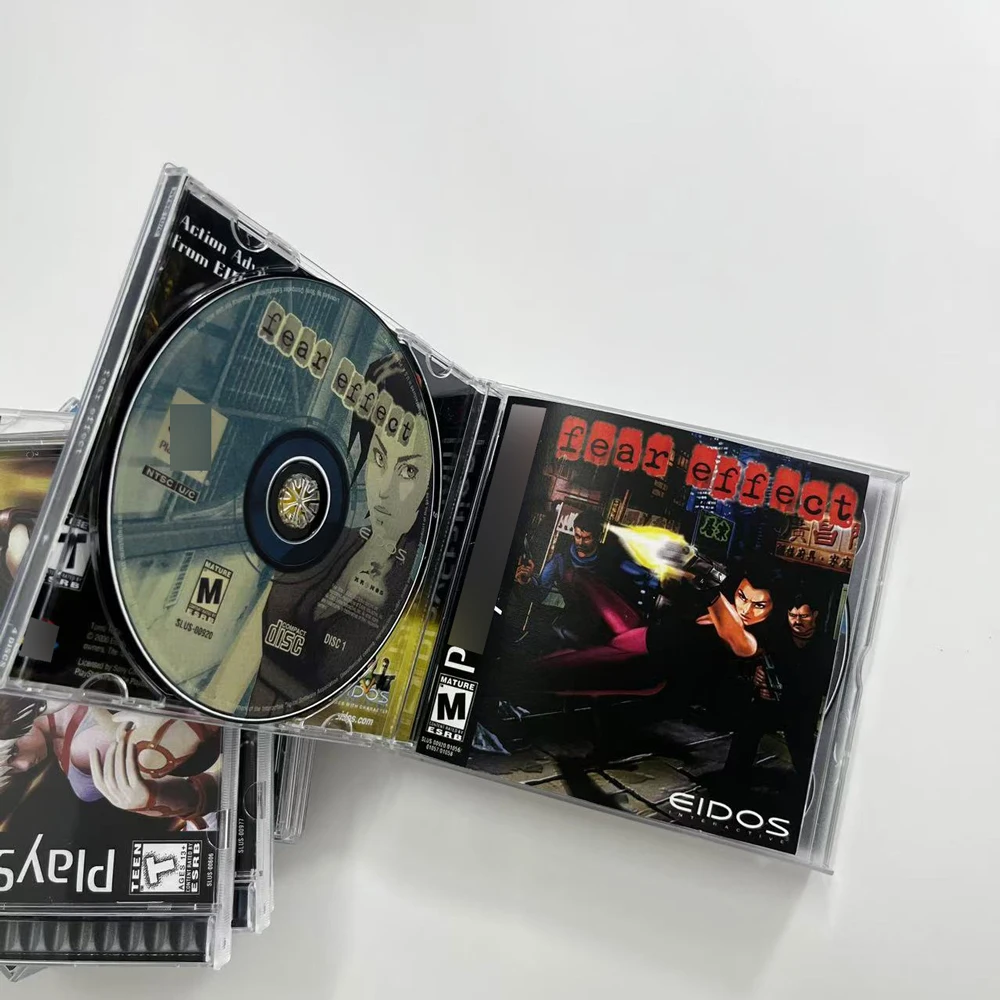 피어 이펙트 시리즈 호러 게임 PS1 카피 디스크 (수동 케이스 포함) 4개 CD 잠금 해제 직접 읽기 콘솔 레트로  비디오-Freehip.co.kr