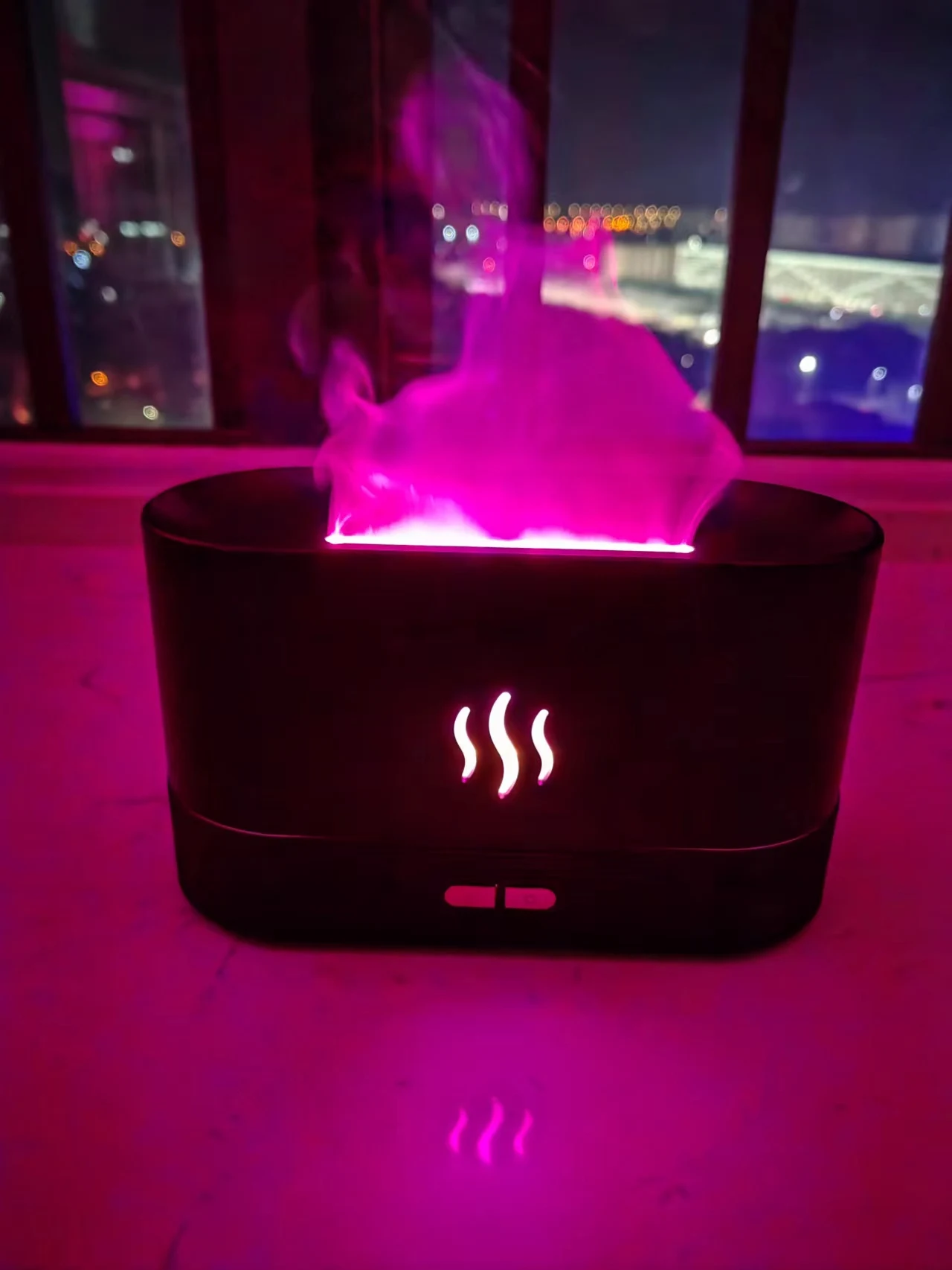 Flame Aroma Diffuser Air Humidifier photo review