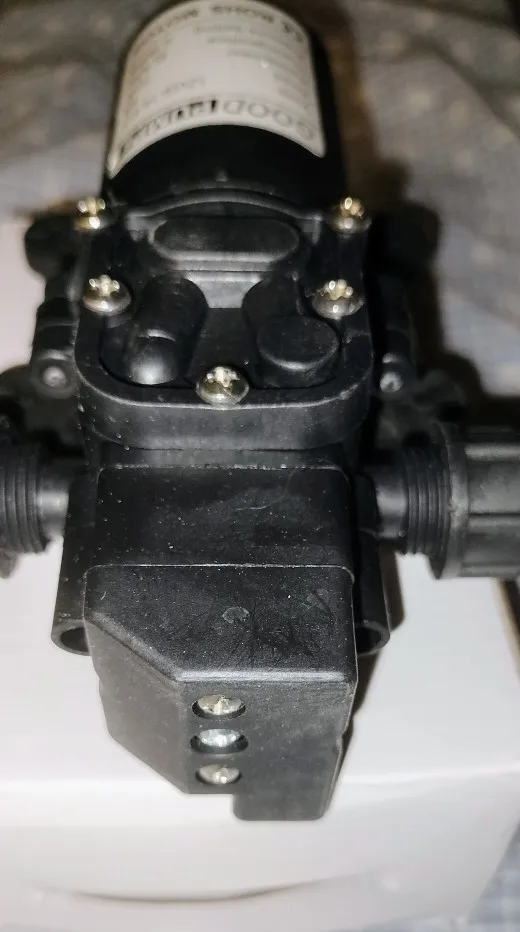 Automatic High Pressure Water Pump Flow Switch 6L/Min DC12V 70W 130PSI AUTO Diaphragm photo review