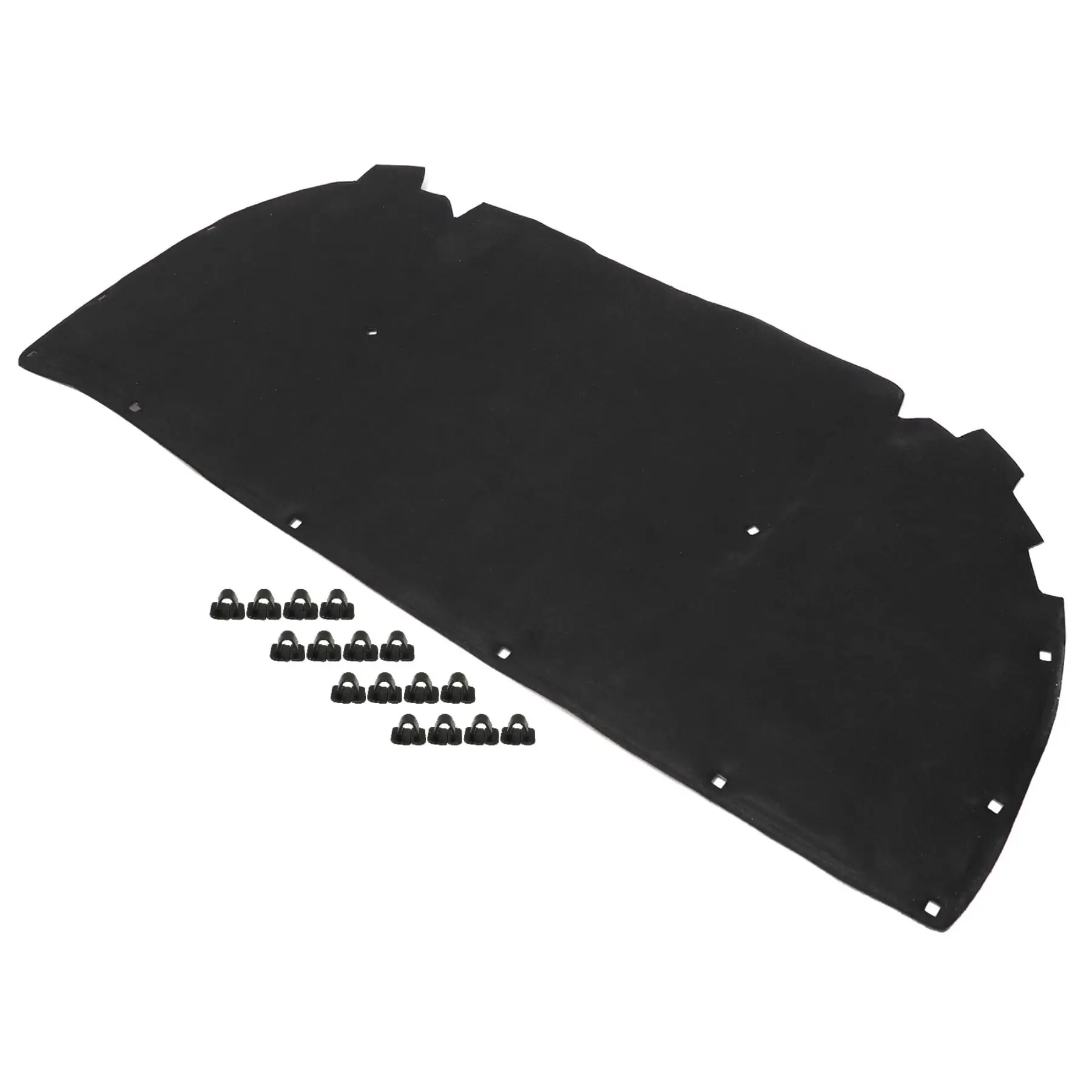 Audi A4 B7 (2004-2008) Hood Insulation Pad with Clips Audi A4 B7 (2004-2008) Hood Insulation Pad with Clips