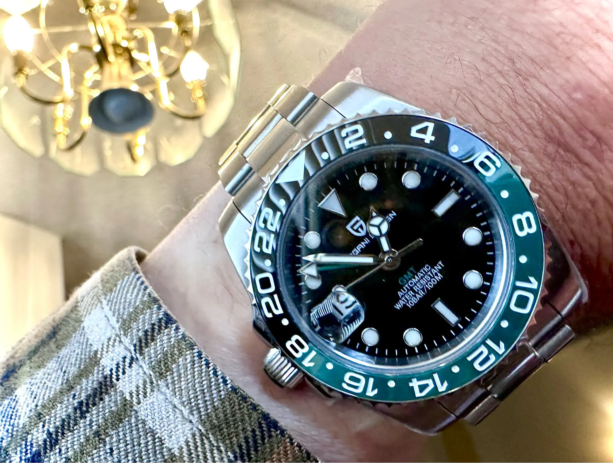 LIGE Orologio Da Uomo Analogico Quarzo - Cronografo, Impermeabile 30m, Quadrato Grande, Luminoso, Cinturino In Acciaio Inox, Regalo Natale Compleanno