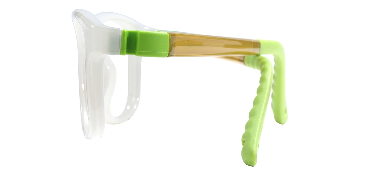 Silicone Flexible Square Blue Light Blocking Glasses For Kids