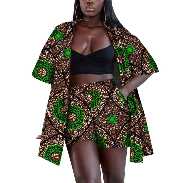Osas Print Kimono and Short - Image 2