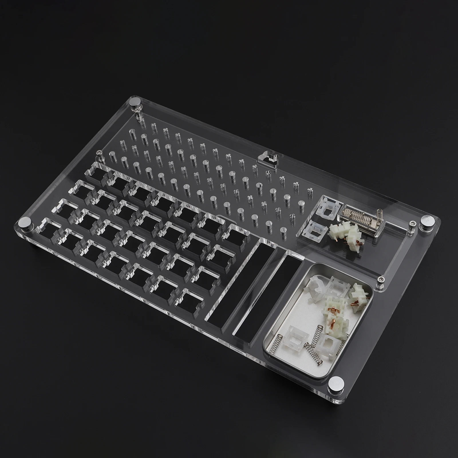 teclado mecânico, Gateron, cereja Outemu, Kailh Switches, placa de lubrificação