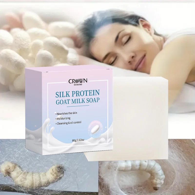 Goat Milk Soap 3 in 1 Handmade Natural Soap for Face & Body Rich Lather Removes Acne & Blackheads Safe for All Skin Types