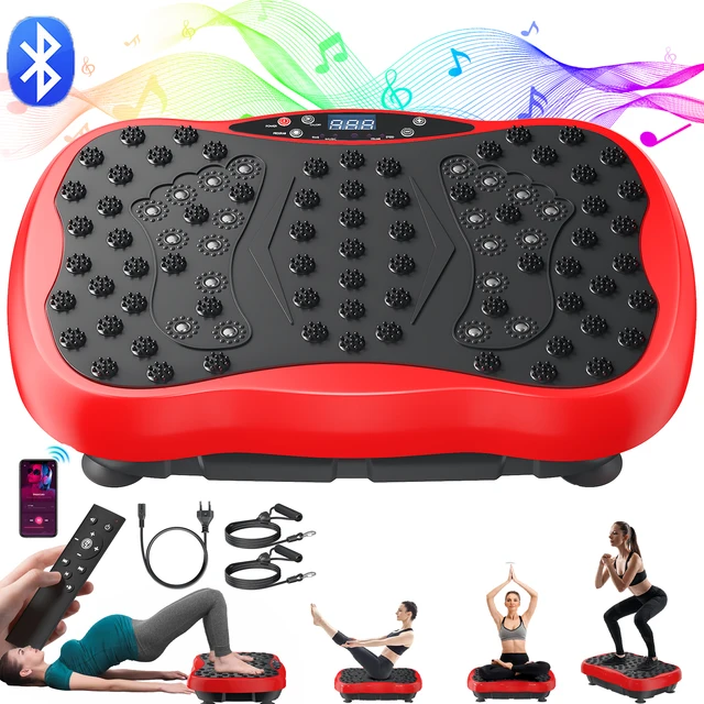 Upgraded Vibration Plate Weight Loss Exercise Full Body Fitness Massage Sports Equipment Relax Muscles Exercise Machine Silent 1