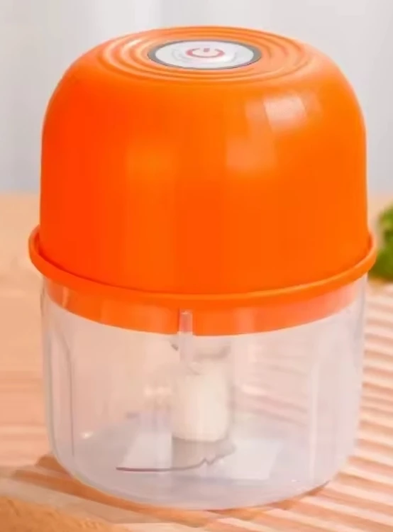 260ML Mini Garlic Masher Electric Charging Garlic Masher Onion Chopper Portable Meat Grinder Household Kitchen Vegetable Blender photo review