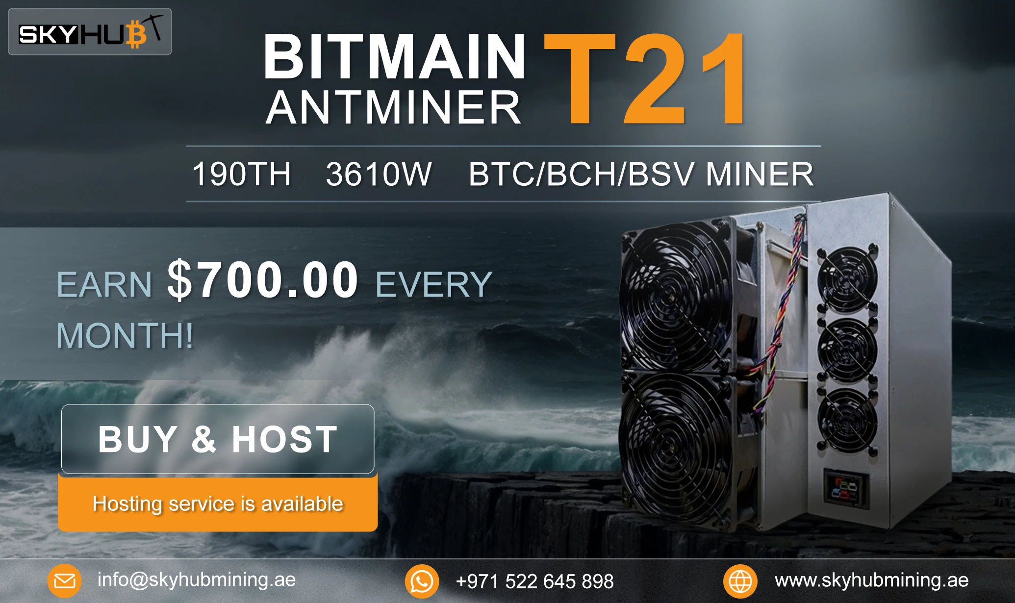 

buy 100% BEST NEW DEAL BITMAIN ANTMINER T21 BTC MINER