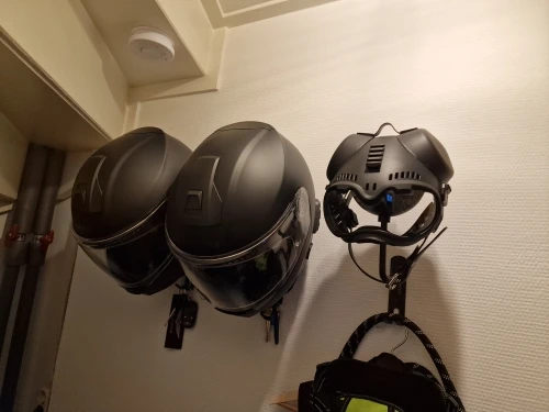 Tactical Dog Helmet with Rail & Goggles