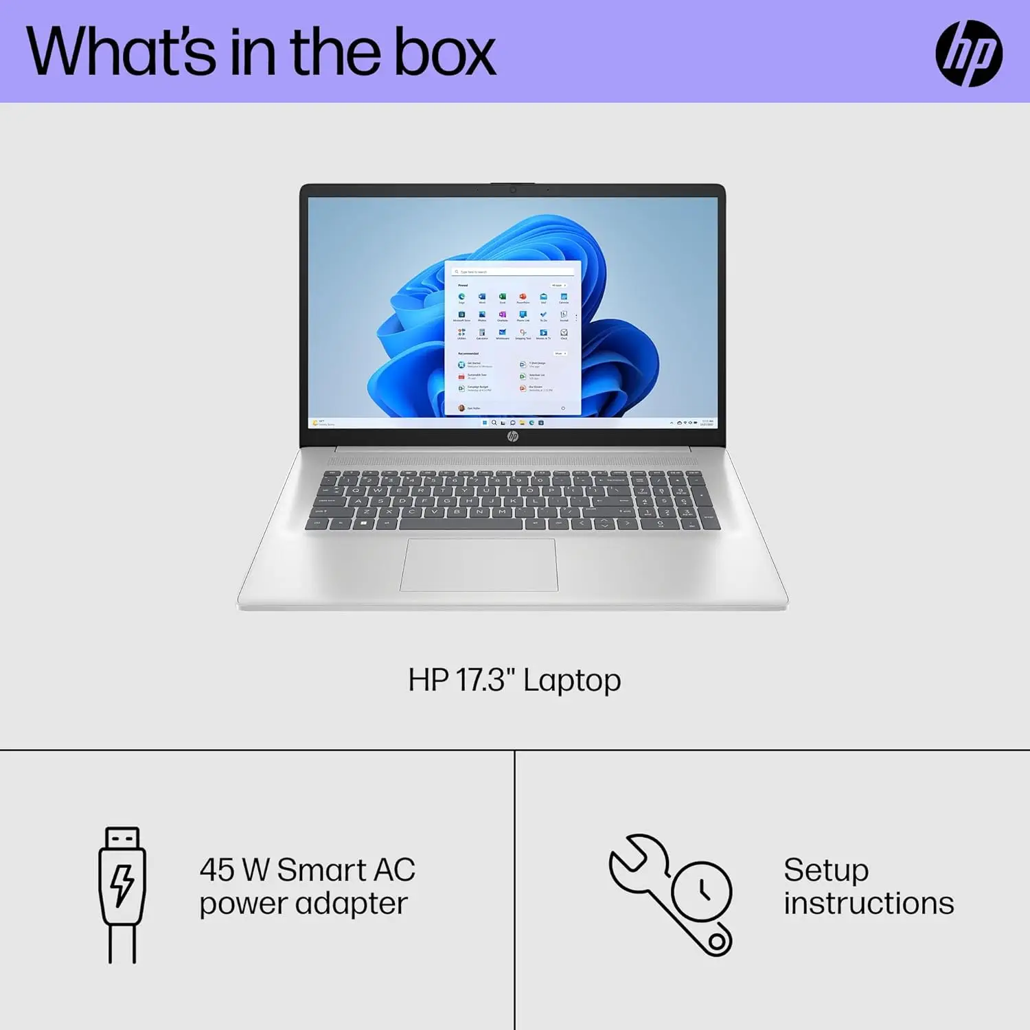 17.3 inch Laptop, FHD Display, AMD Ryzen 5 7520U, 16 GB RAM, 512 GB SSD, AMD Radeon Graphics, Windows 11 Home, 17-cp2099nr (