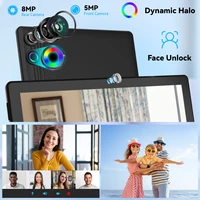 10.1 Inch Android 14 Tablet 12GB RAM 64GB ROM Face Unlock IPS HD Screen with Protective Case Stylus Keyboard Mouse Headphones - Image 3