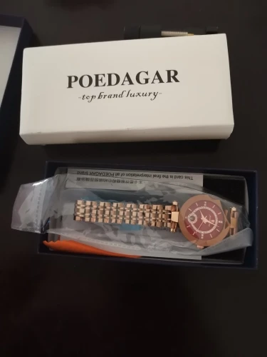 POEDAGAR Luxury Watch For Woman photo review